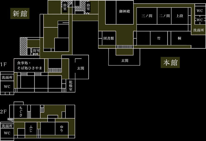館内図floor map